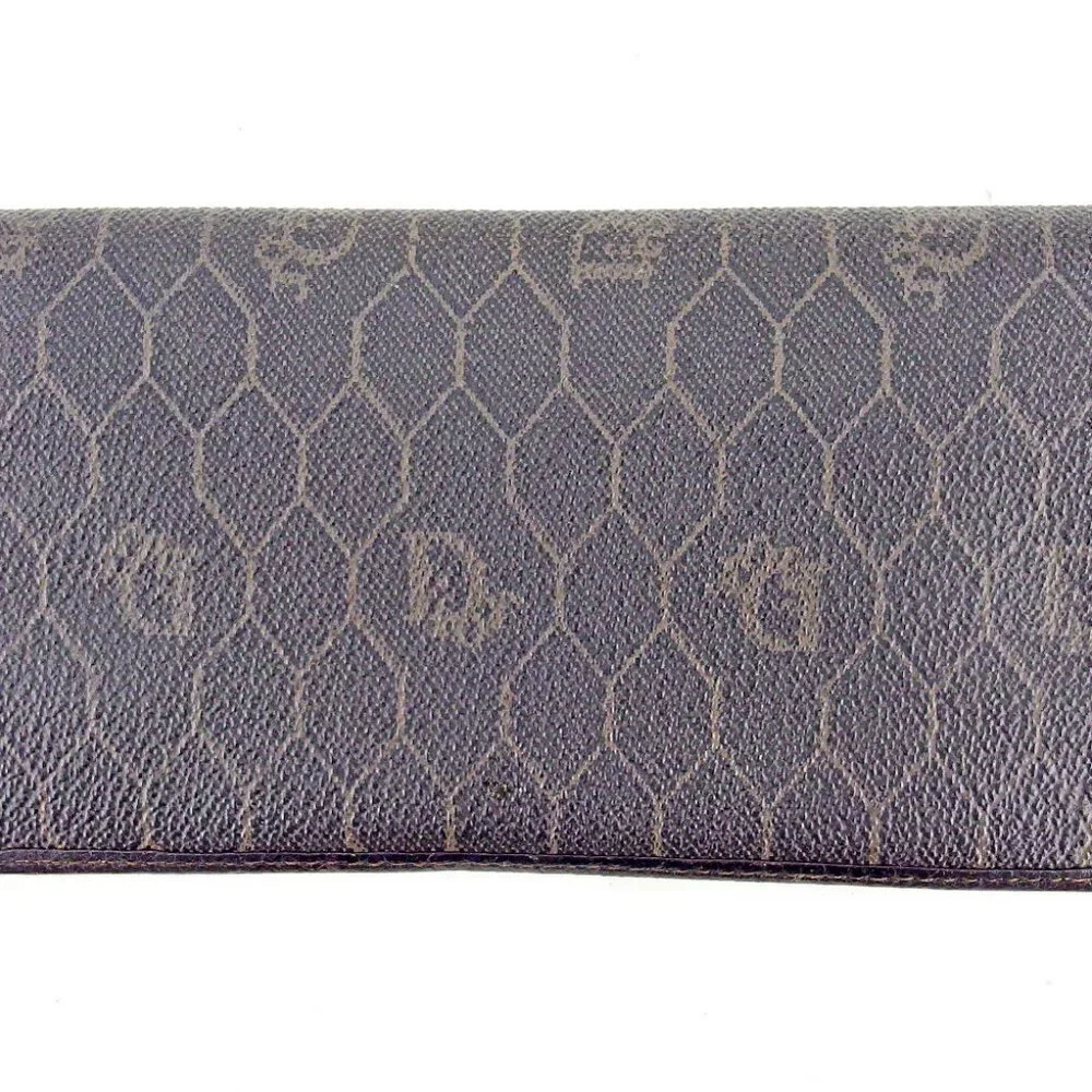 DIOR long pill vintage Dior PVC ?~ Leather Authentic USED
